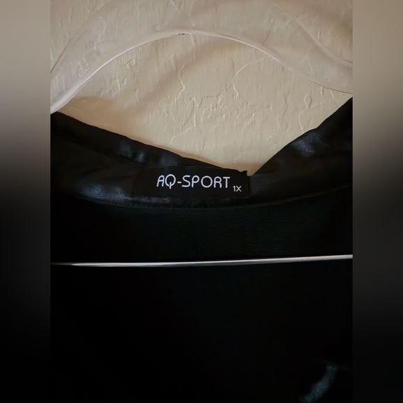 Black scrunch long sleeve going out jacket - Picture 3 of 3